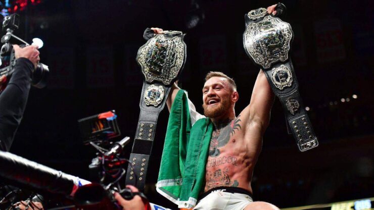 Conor McGregor and Rob Gronkowski Didn’t Retire To Become Pro Wrestlers