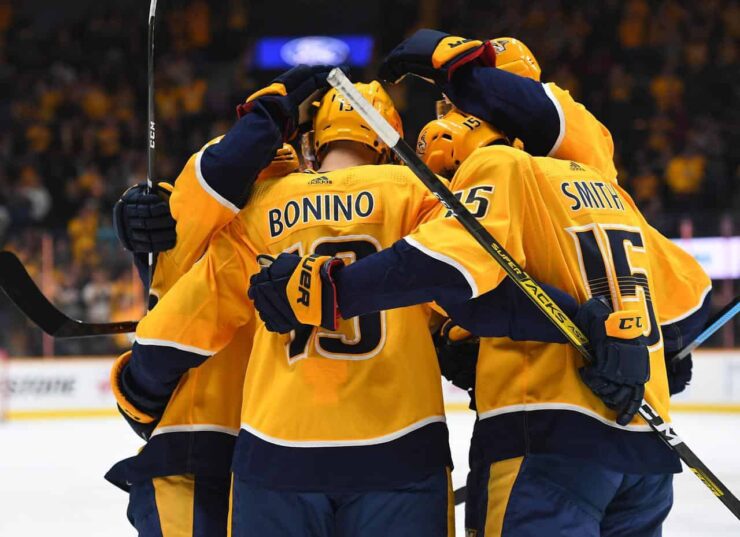 NHL Hockey Betting: Vegas Golden Knights at Nashville Predators