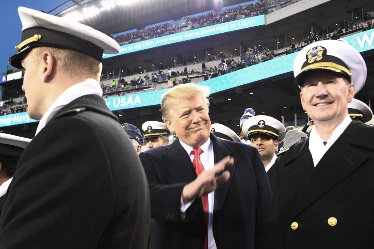Army and Navy Play In 120th Rivalry Game
