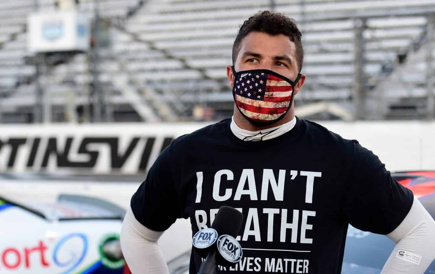 NASCAR Stands Behind Bubba Wallace Following Heinous Events at Talladega