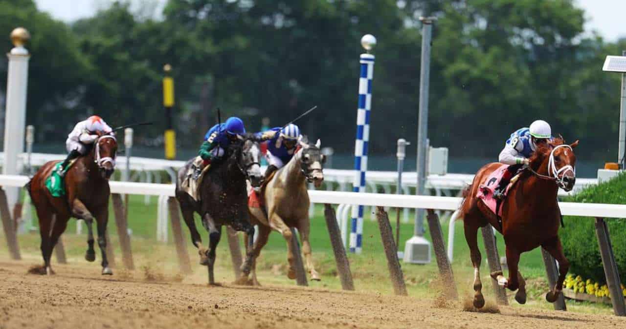 Tiz the Law Dominant In Bizarre Belmont Stakes