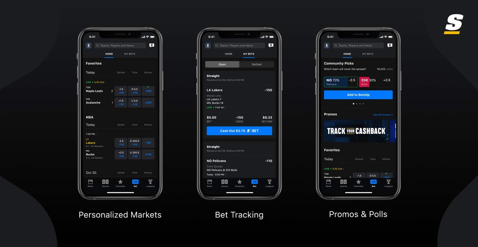 theScore Bet Upgrades Sports Betting App With Personalized Features