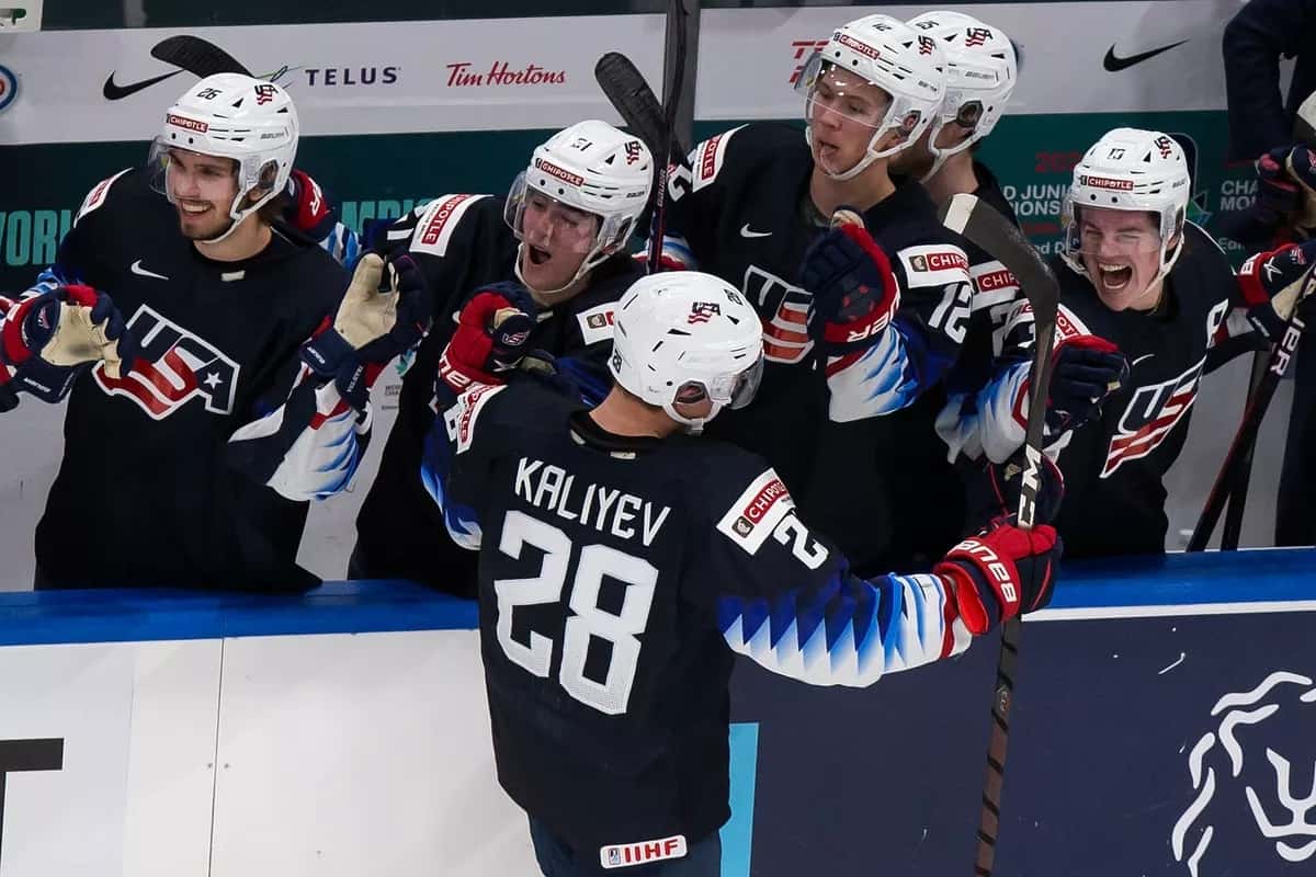 US Wins Junior World Hockey Championships