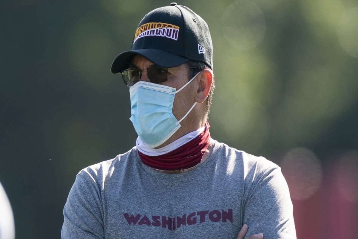 Coach Ron Rivera Not Happy With Washington Football Team Vaccination Status