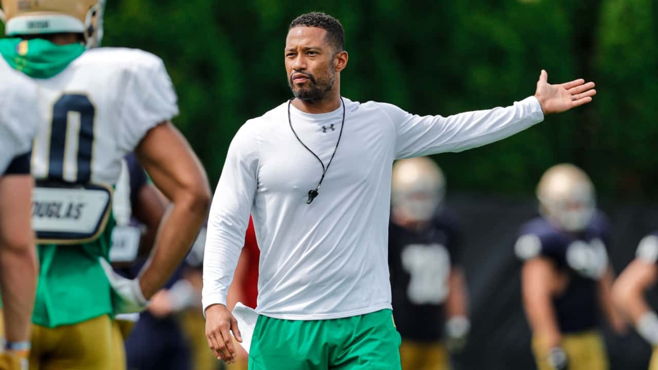 Notre Dame Likely To Promote Marcus Freeman To Head Coaching Position