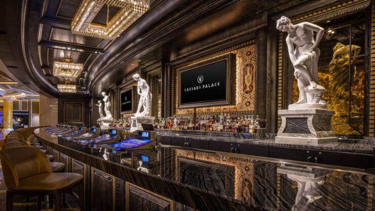 Caesars Palace Las Vegas Unveils Remodeled Main Entrance