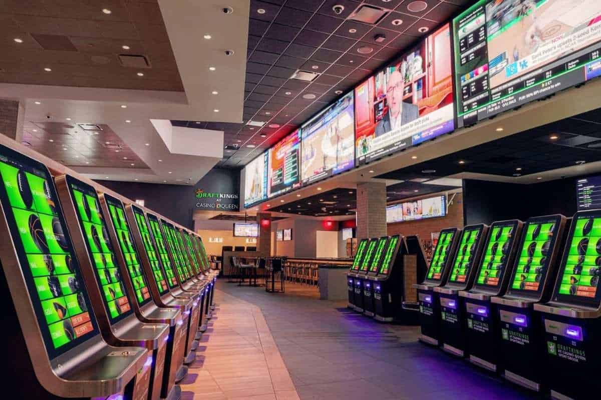 DraftKings Opens New Retail Sportsbook At Casino Queen