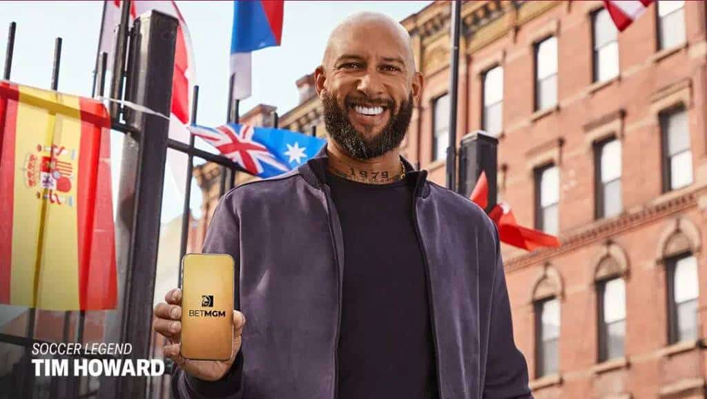 BetMGM Signs Former US National Soccer Team Goaltender Tim Howard As Brand Ambassador