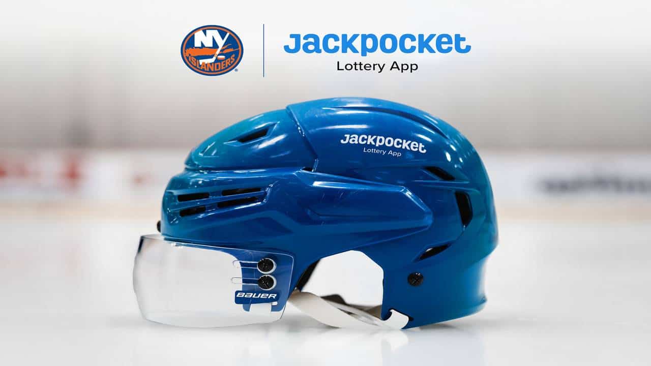 Lottery App Jackpocket To Be 50th Anniversary Season Helmet Sponsor For New York Islanders
