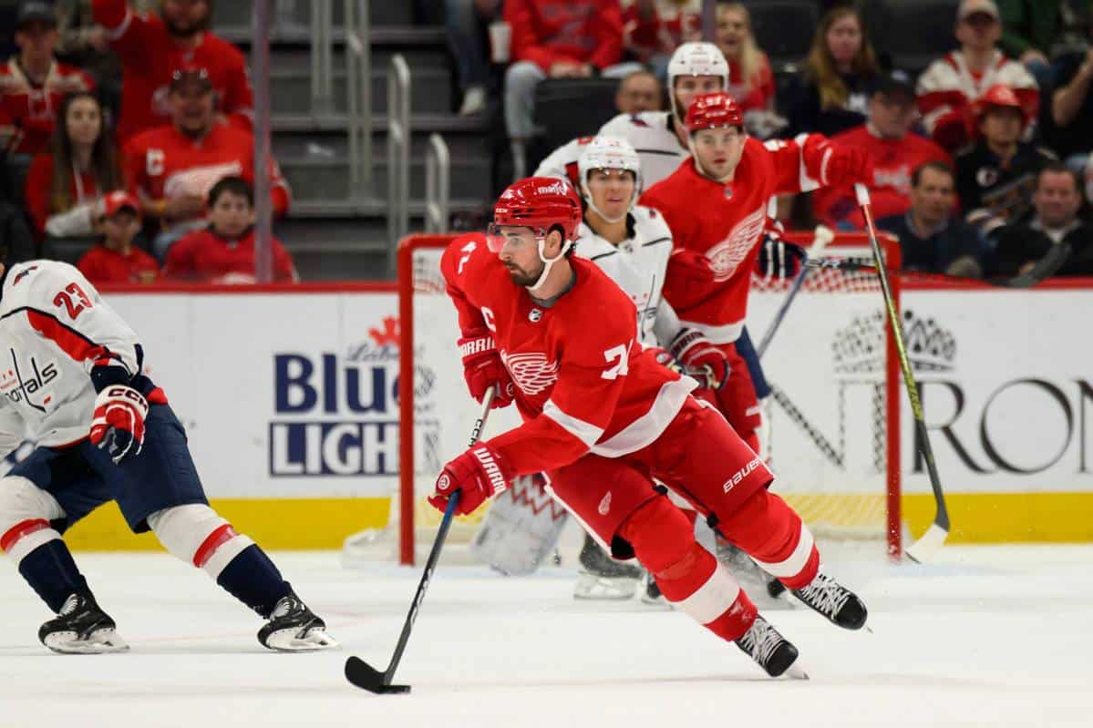 Red Wings’ Dylan Larkin To Miss Time With Lower Body Injury