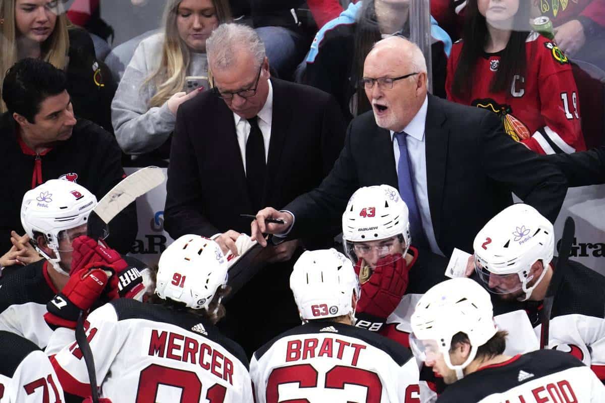 New Jersey Devils Fire Head Coach Lindy Ruff